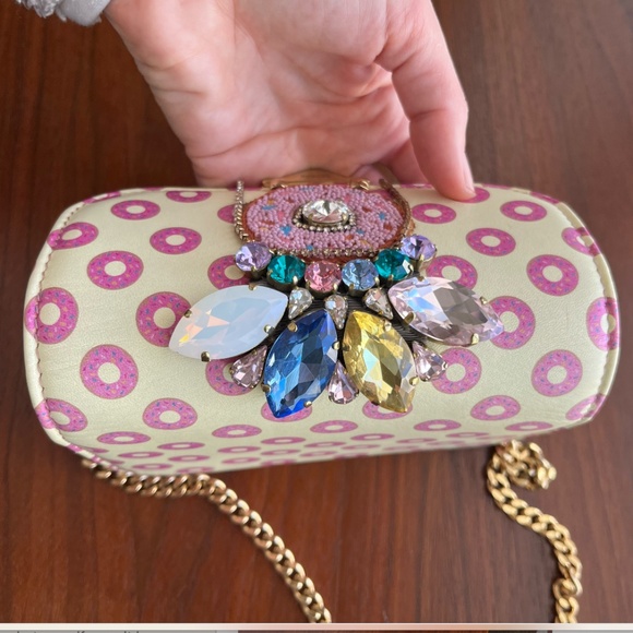 Gedebe Donut Print Embellished Cross-body - Picture 2 of 9